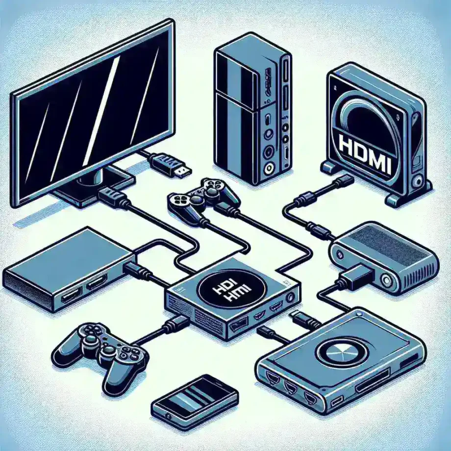 What devices commonly use HDMI connections?