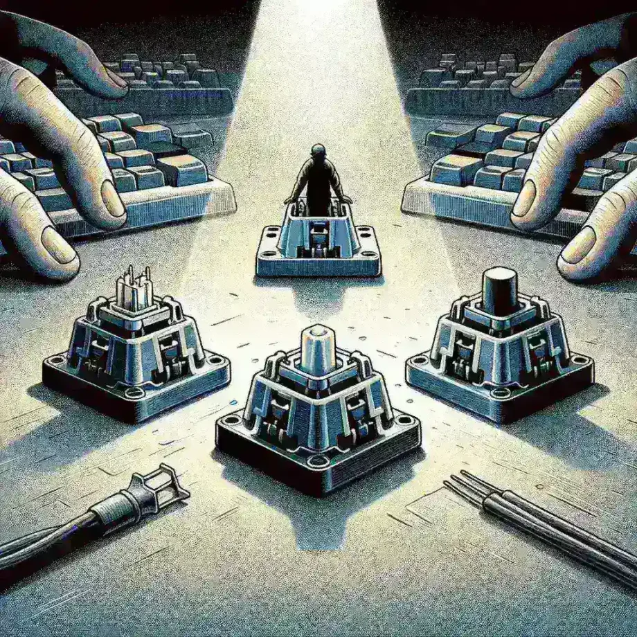 Mechanical Keyboard Switch Showdown: Linear vs. Tactile vs. Clicky